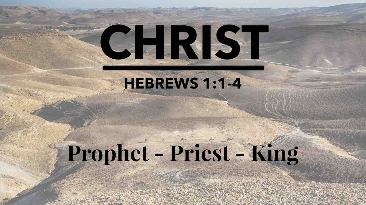 Hebrews 1:1-4 "Christ" - Pastor Matthew Johnson